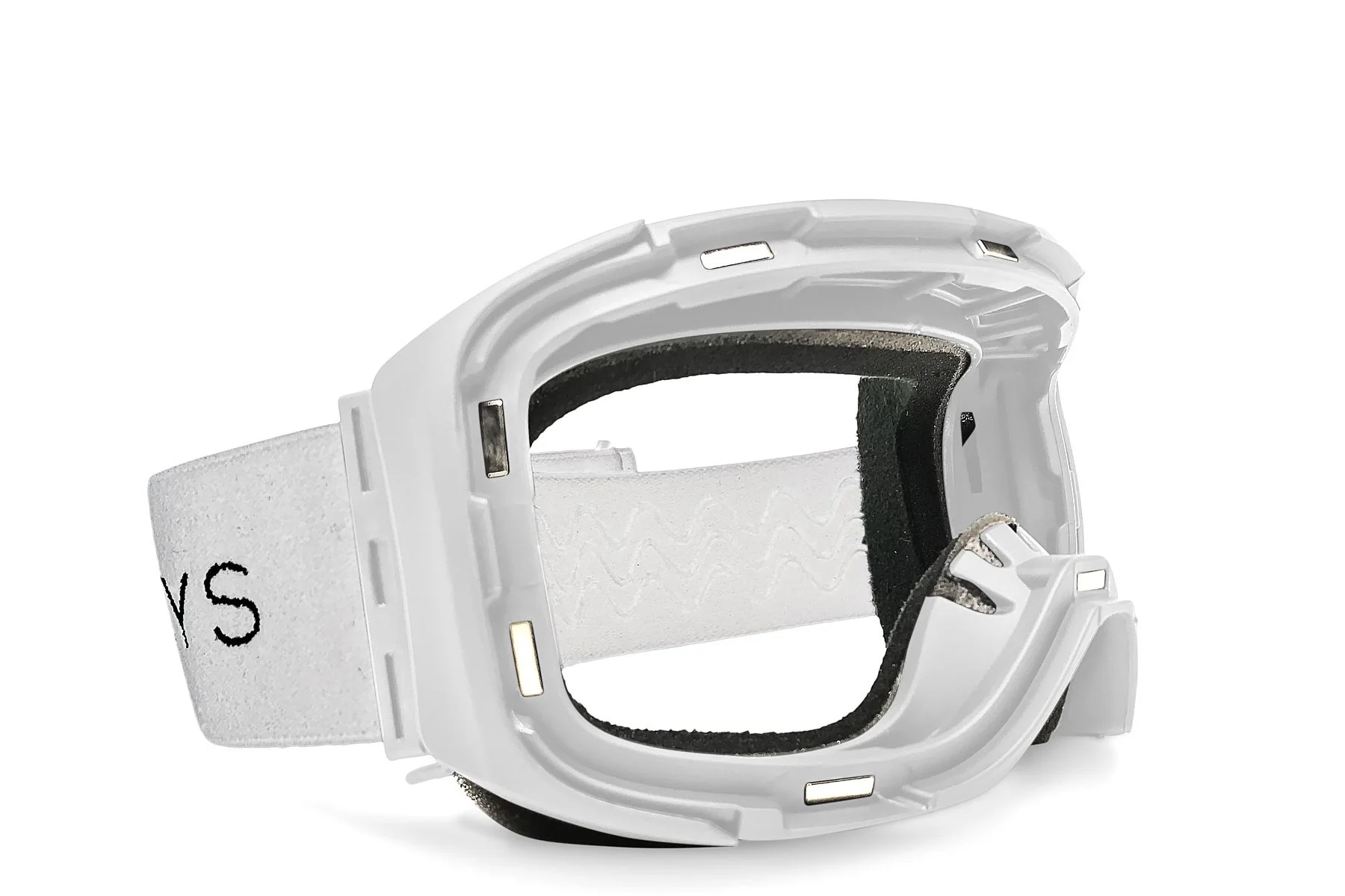 2639-denali-snow-goggle-white-magnetic-frame-strap-1.webp Denali Snow Goggle - White Magnetic Frame + Strap
