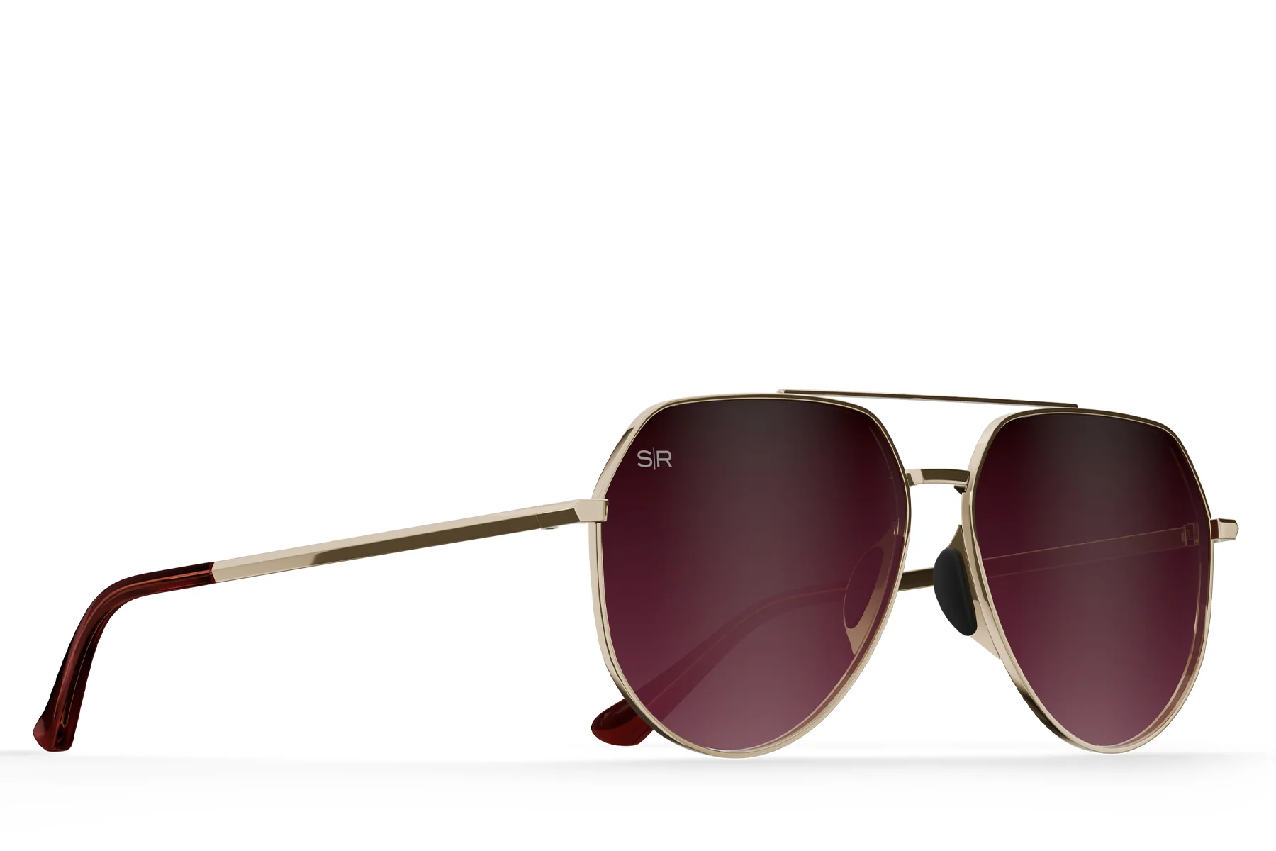 416-tangle-free-aviator-hex-cherry-fade-polarized-3.webp Tangle Free Aviator Hex - Cherry Fade Polarized